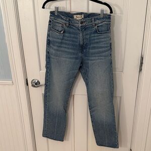 Madewell Men's Blue Straight Jeans